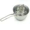 Factory direct sales of stainless steel milk POTS, single-handle noodle POTS and baby food POTS Application Scenario